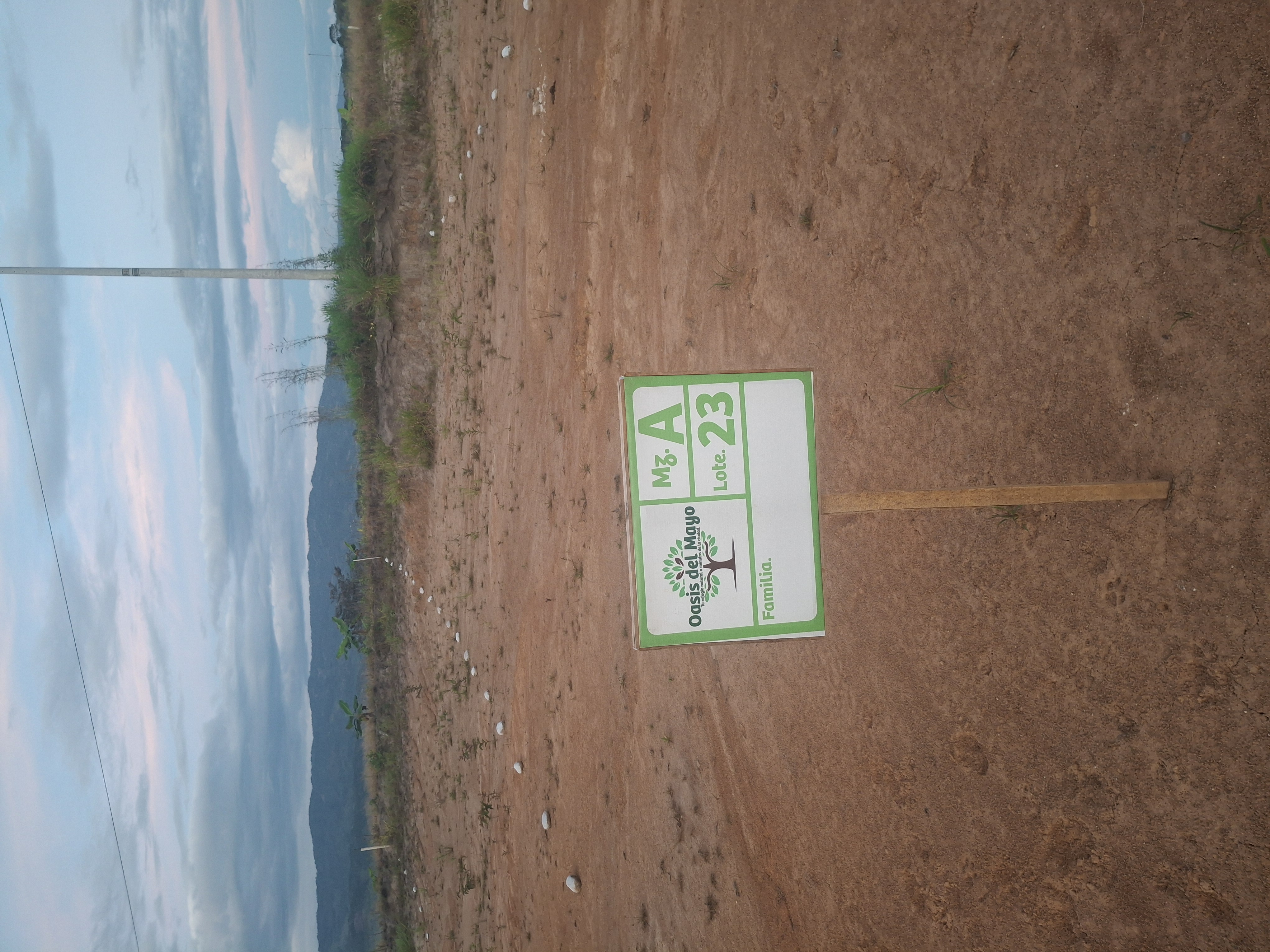 OASIS DEL MAYO Mz. A Lt. 23