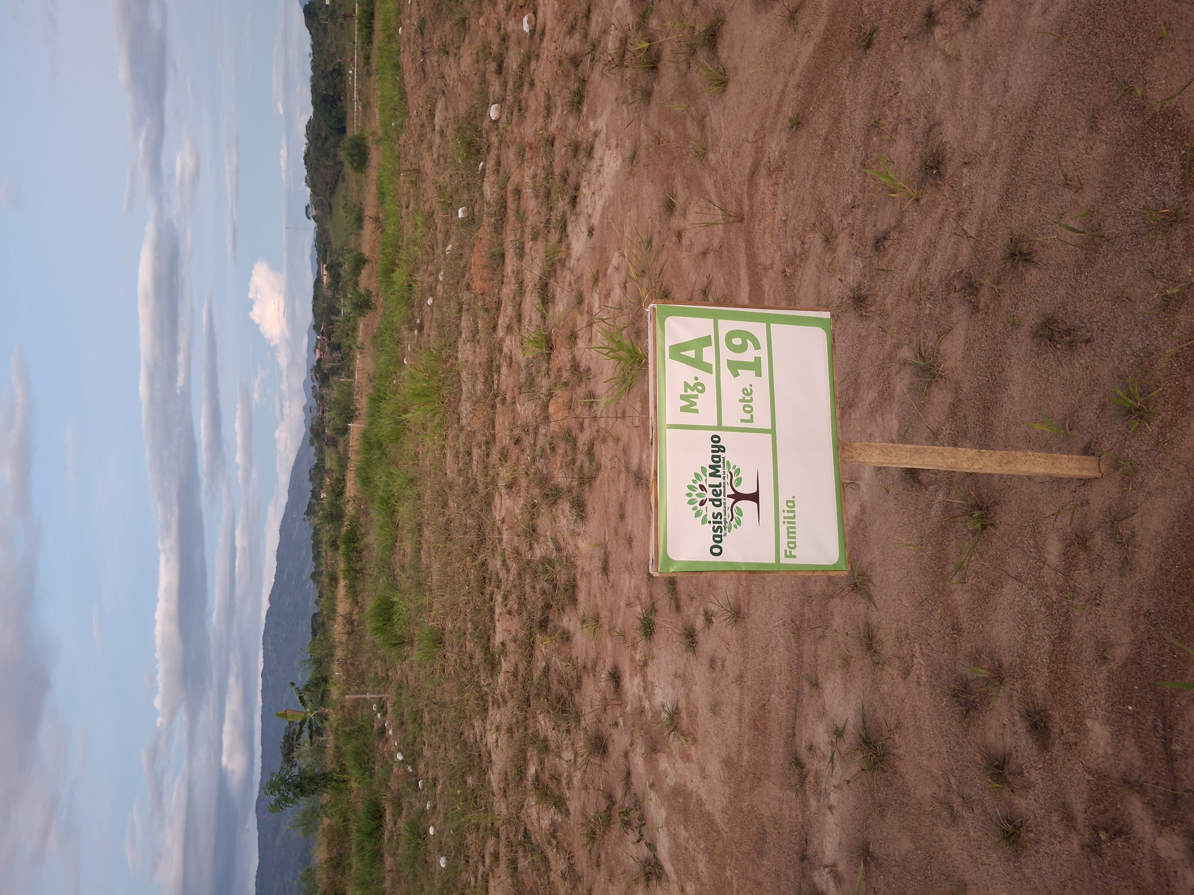 OASIS DEL MAYO Mz. A Lt. 19